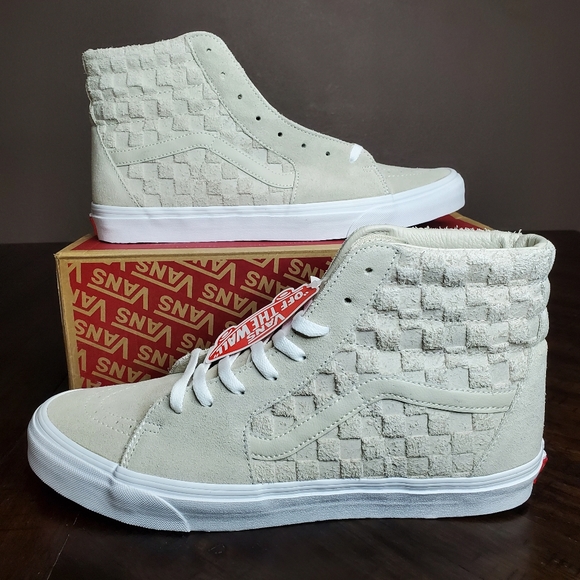 Vans Sk8-Hi Emboss Checkerboard Men Size 13 - Picture 1 of 9